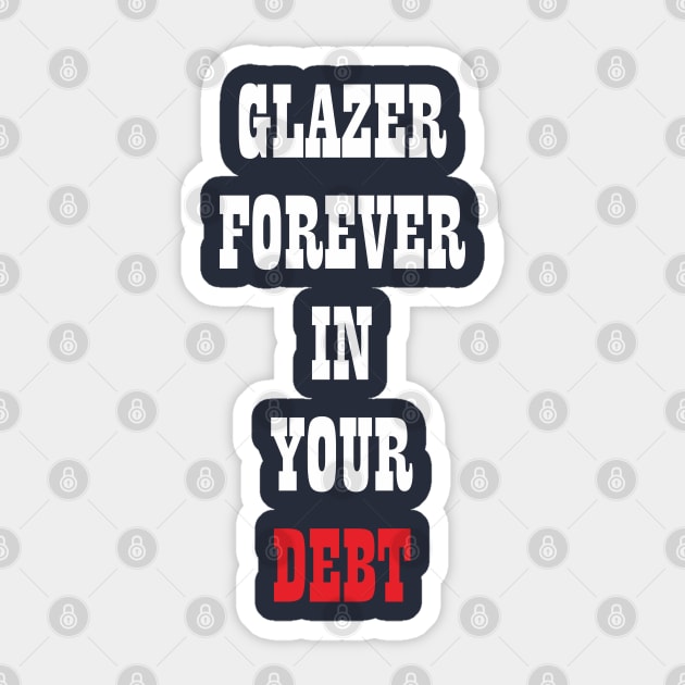 Glazer Manchester United Sticker by Lotemalole